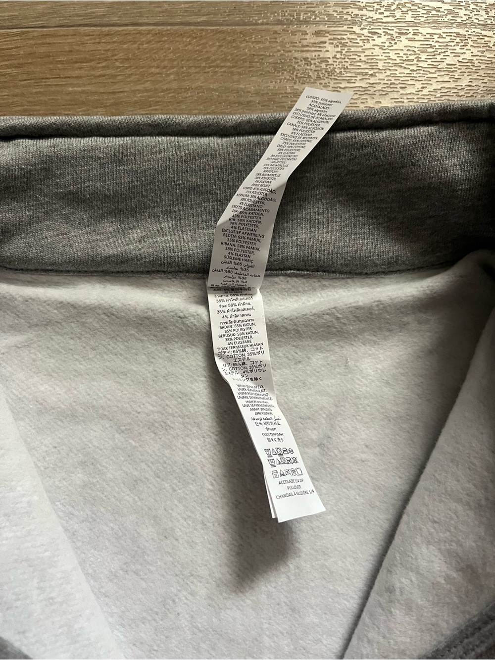 ALO Yoga Men's Grey Quarter-Zip Sweatshirt - Sizes XS, S, L - NEW - Picture 4 of 6